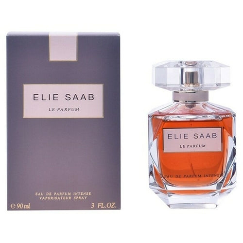 Women's Elie Saab Le Parfum EDP perfume bottle with elegant floral design, showcasing the luxurious fragrance by Cosmetolux.