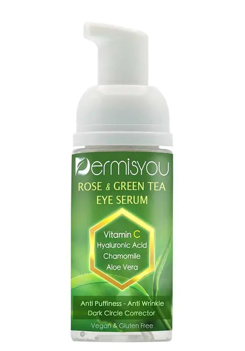 Anti-Wrinkle Eye Serum with Green Tea & Rose Water Cosmetolux