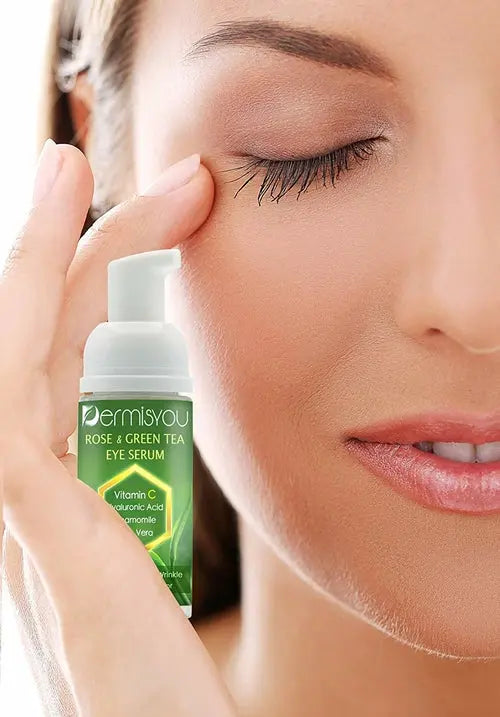 Anti-Wrinkle Eye Serum with Green Tea & Rose Water Cosmetolux