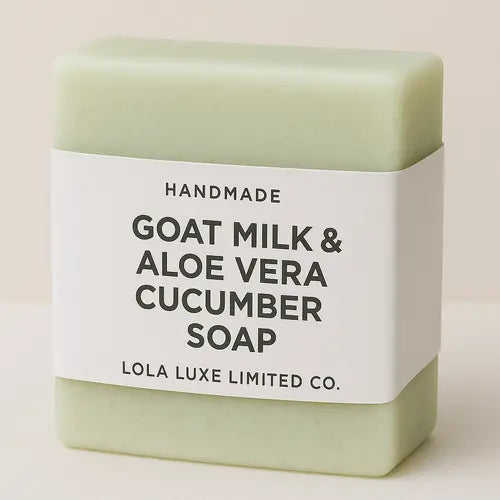 Aloe Vera Cucumber Goat Milk Soap Cosmetolux