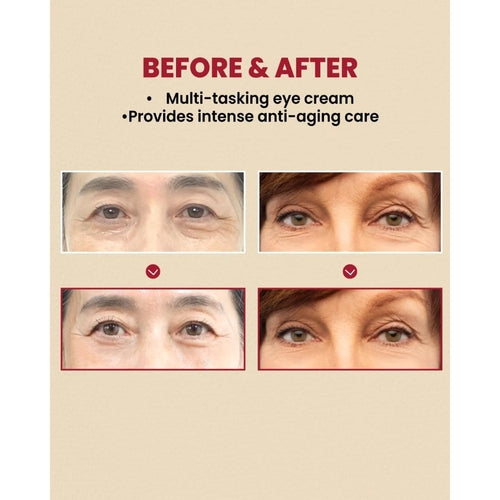 Cosmetolux K-SECRET SEOUL 1988 Eye Cream with Retinal Liposome 4% and fermented bean extract for eye area care.