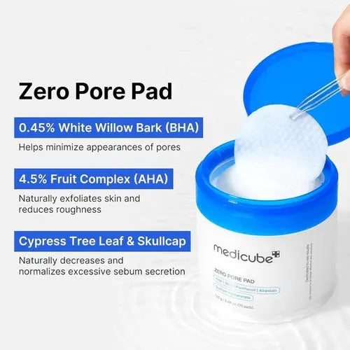 Medicube Zero Pore Pad 2.0 70pcs Cosmetolux