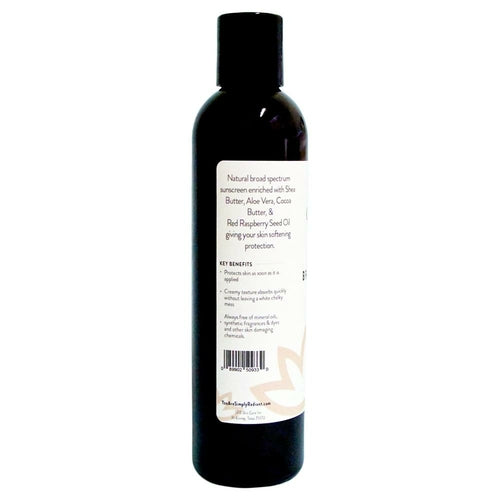 Organic sunscreen by Cosmetolux with broad spectrum SPF 40+ protection, shown in a sleek tube with natural ingredients visible.