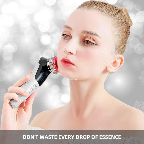 Facial Massager for Anti-Aging and Wrinkle Reduction with Ultrasonic Vibration