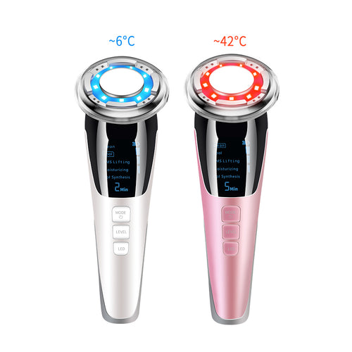 Facial Massager for Anti-Aging and Wrinkle Reduction with Ultrasonic Vibration