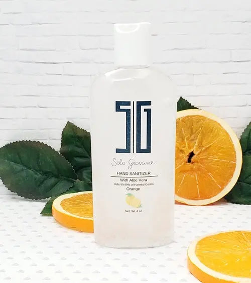 Hand Sanitizer Orange - Refreshing Citrus Scent for Effective Germ Protection Cosmetolux