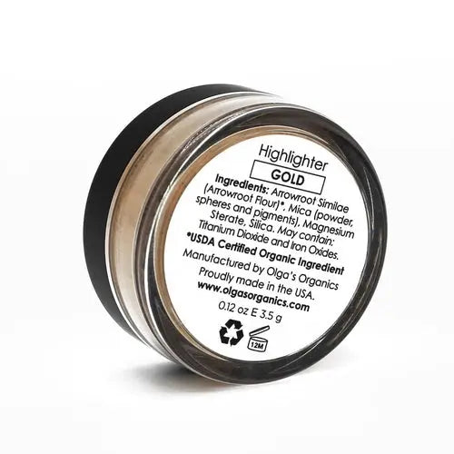 Organic & Mineral Highlighter - Gold Cosmetolux