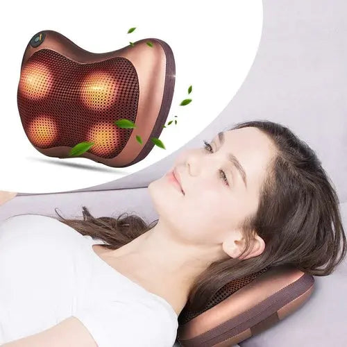 Portable Massage Pillow with 4 Massage Heads for Ultimate Relaxation Cosmetolux